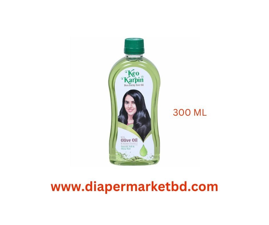 Keo Karpin Hair Oil Non Sticky 300 ml Bottle Indian