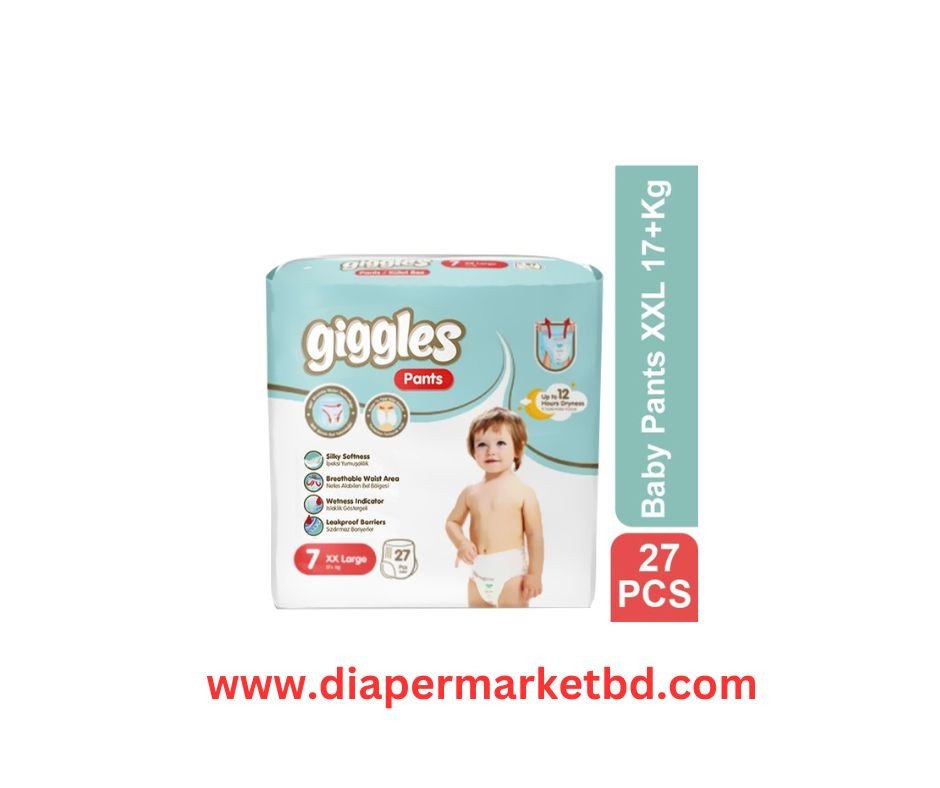Giggles Baby Pant 7 XXXL 17+ Kg 27 Pcs Pack