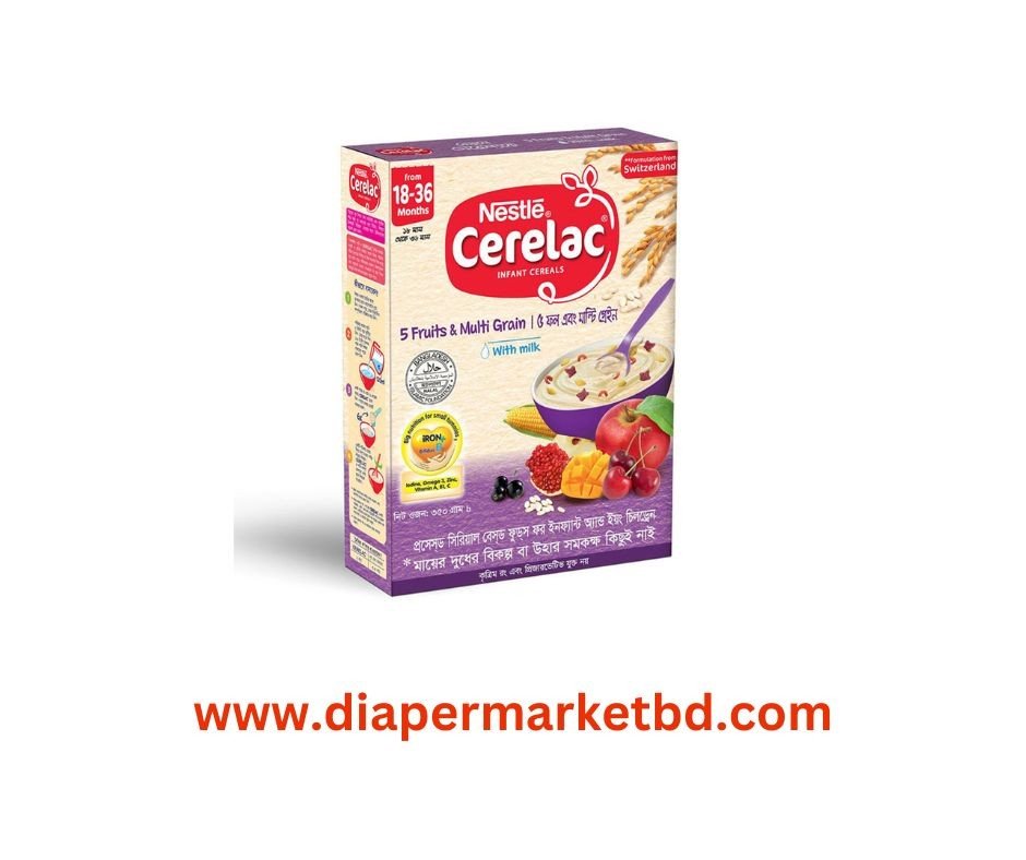 Cerelac 5 Five Fruits & Multi Grain With Milk (18-36 Months)