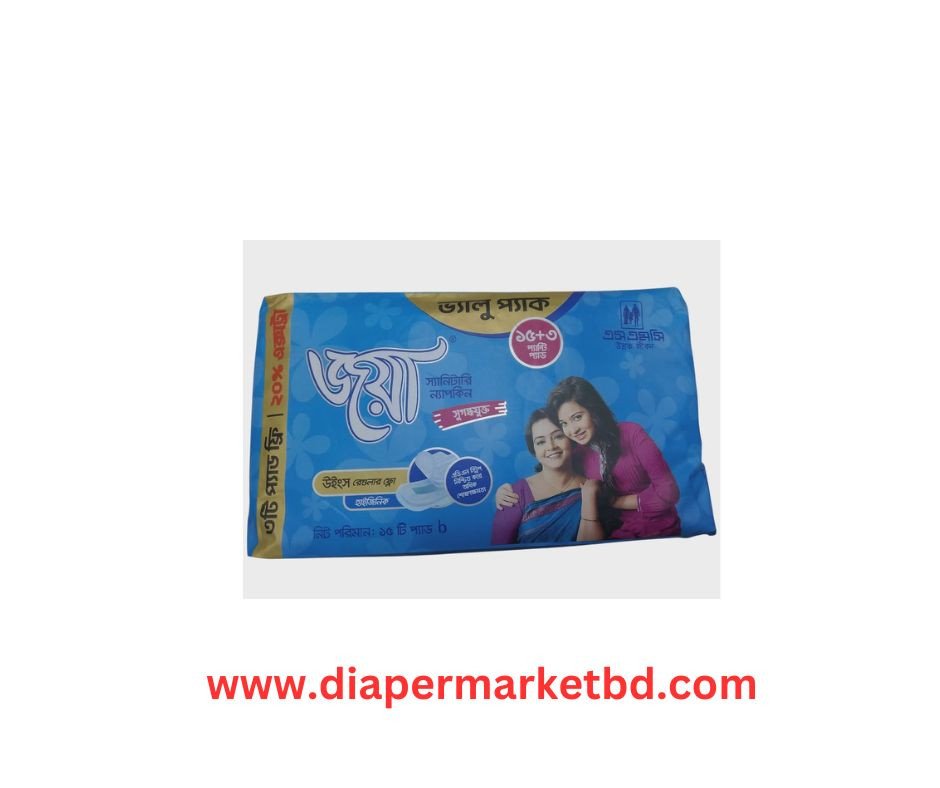 Joya Sanitary Napkin Wings Regular Flow 15 Pads Pack Panty
