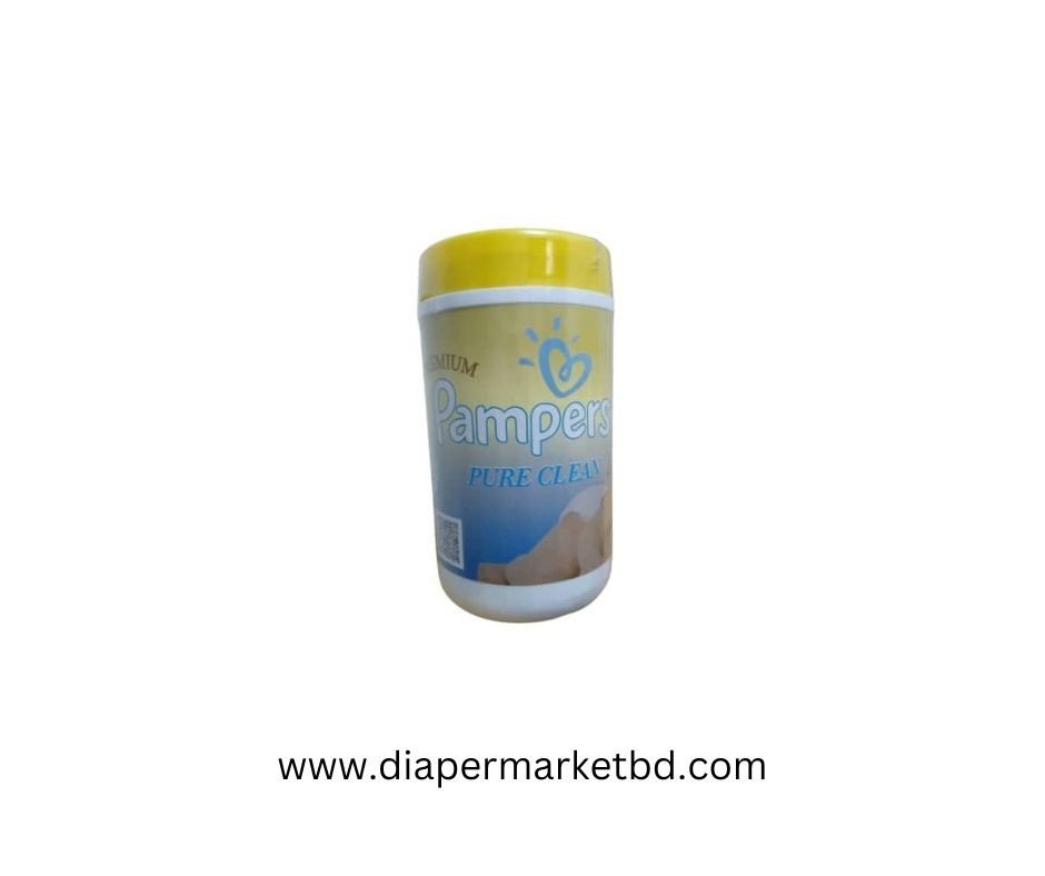 Pampers Pure Cleen Wet Wipes 120 pcs