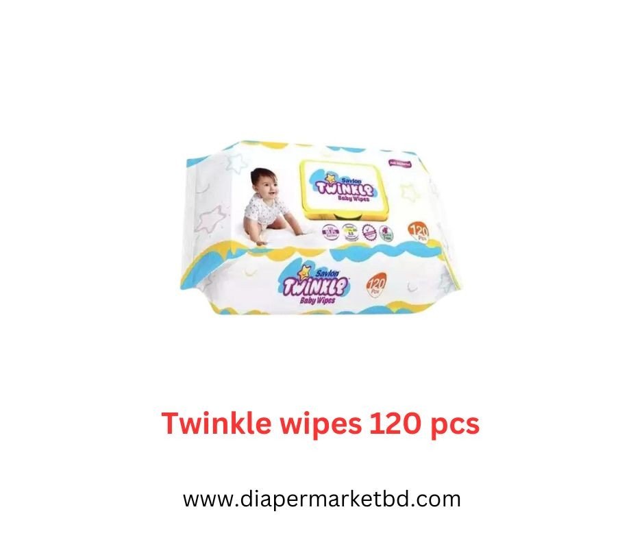 Savlon Twinkle Baby Wet Wipes 120 Pcs