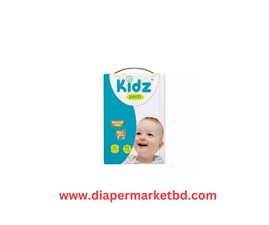 Kidz Baby Pant diaper XL (12-18 kg) 56 Pcs