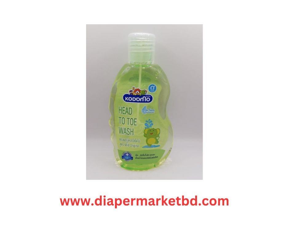 Kodomo Baby Head To Toy Wash 200ml