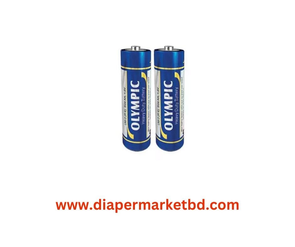 Olympic Heavy Duty AA Battery 2 Pcs