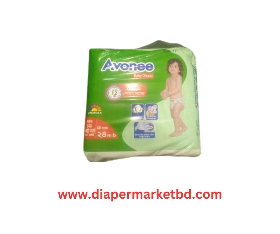 Avonee Baby Diaper XXL Size Belt (15-30 kg) 24 pcs