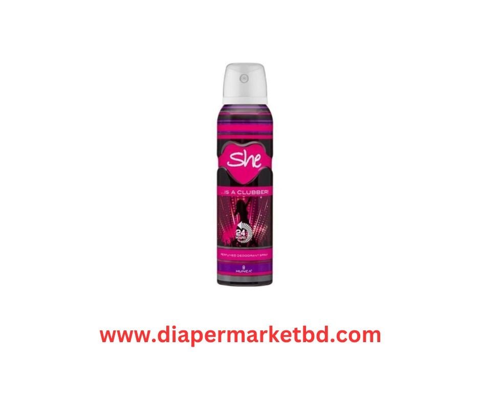 She is Clubber Body Spray Women 150ml