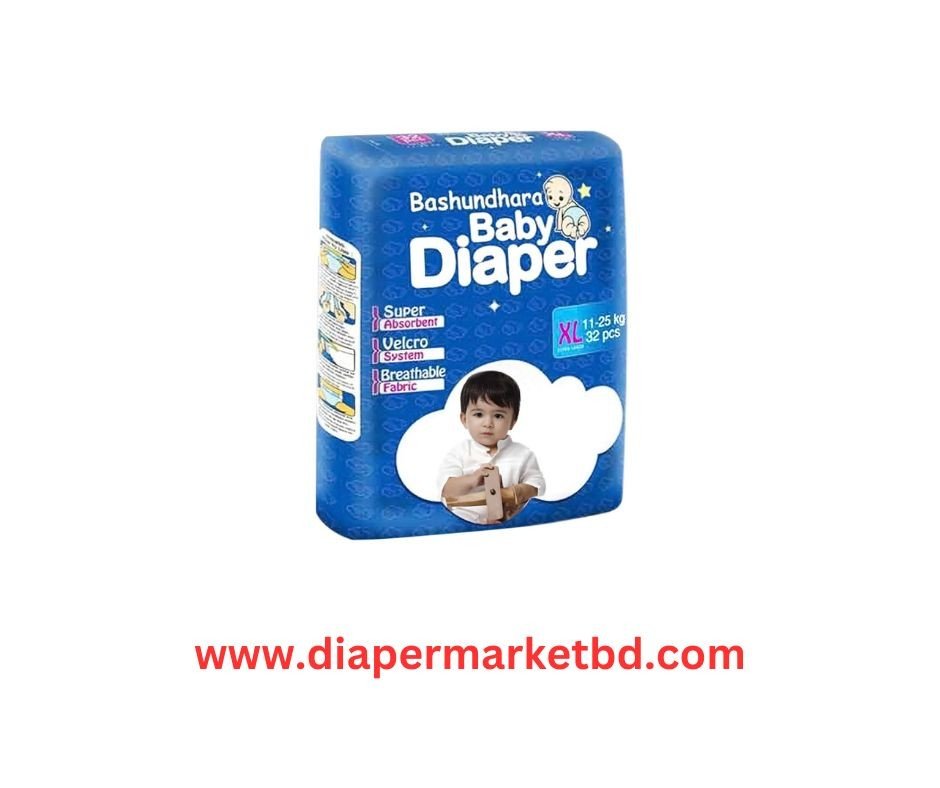 Bashundhara Baby Diaper Belt Series XL (11-25) kg 32 Pcs