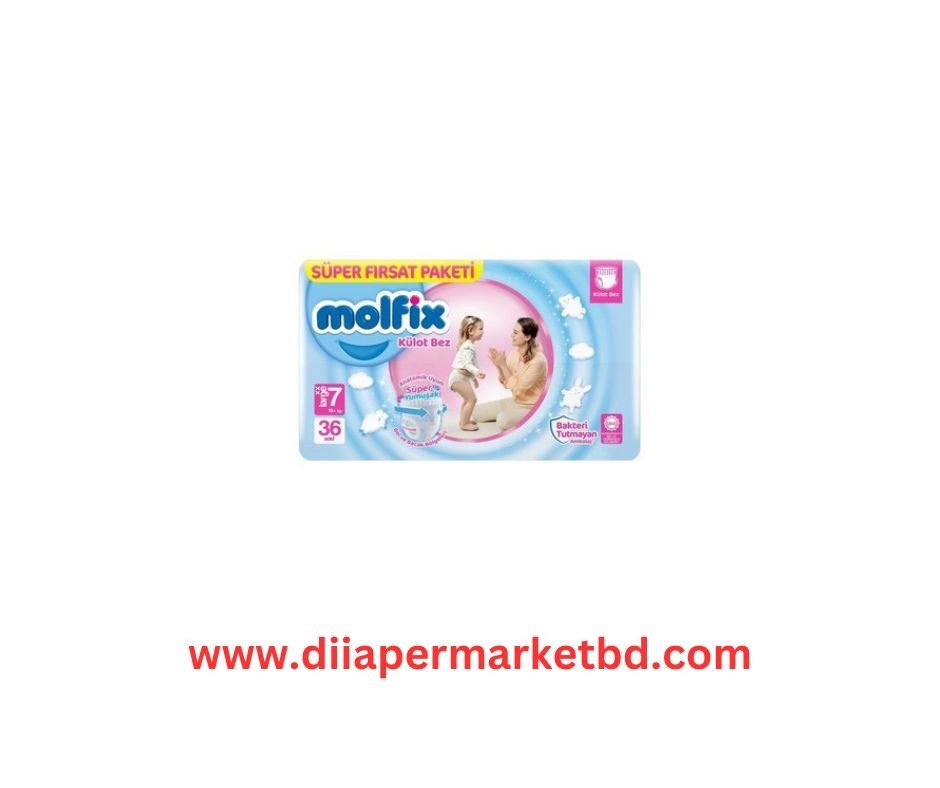 Molfix Pant Diaper XX Large (19+ KG) - 36 Pcs