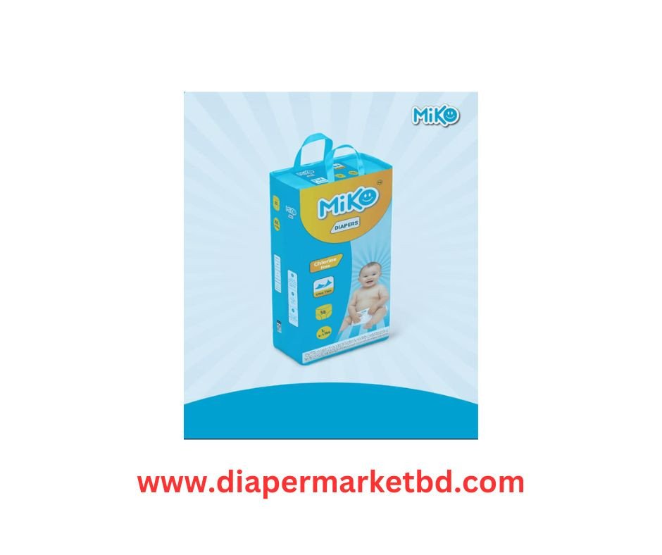 Miko Baby Diaper L Size 58 Pcs Pack