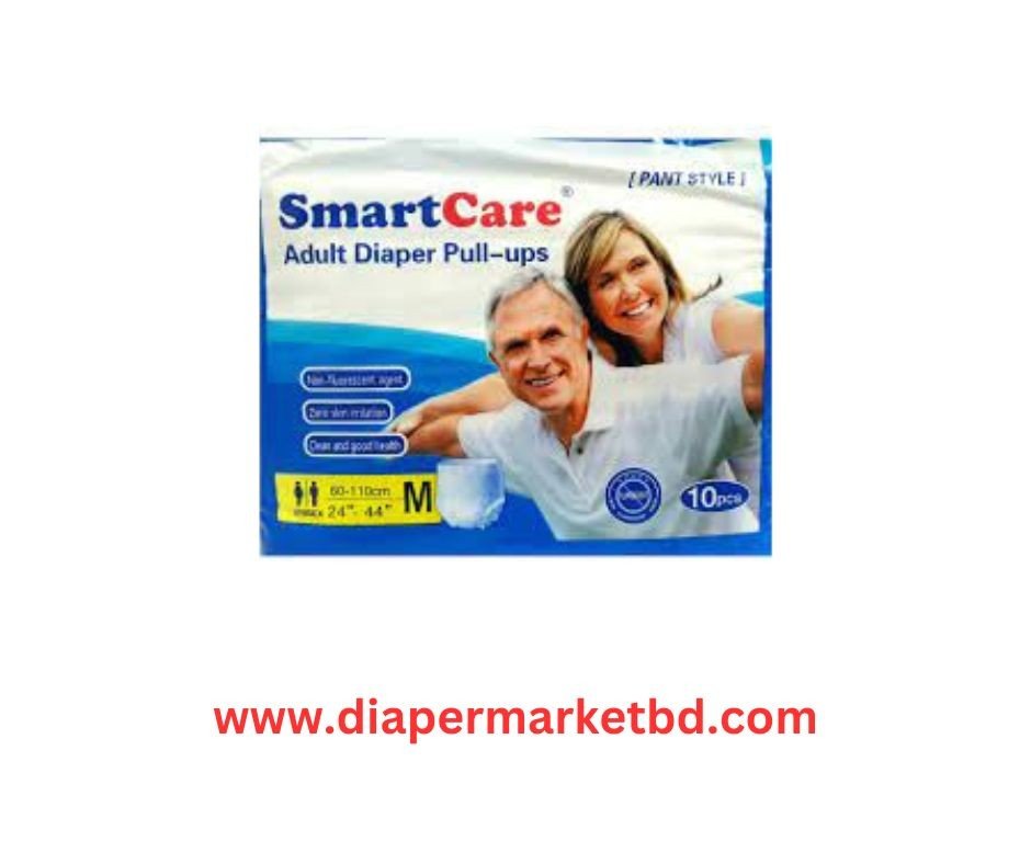 SmartCare Pant Style Adult Diaper 24- 44 inch M size(60-110 cm) 10 Pcs
