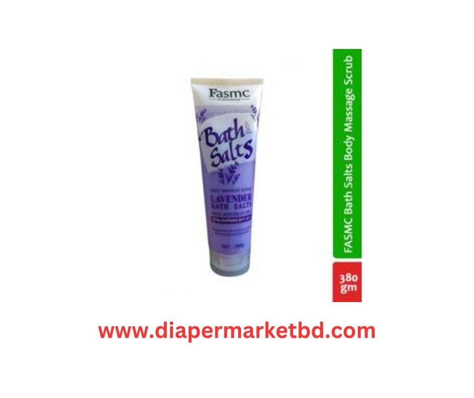 Fasmc Bath Salts With Lavender Body Massage Scrub 380gm