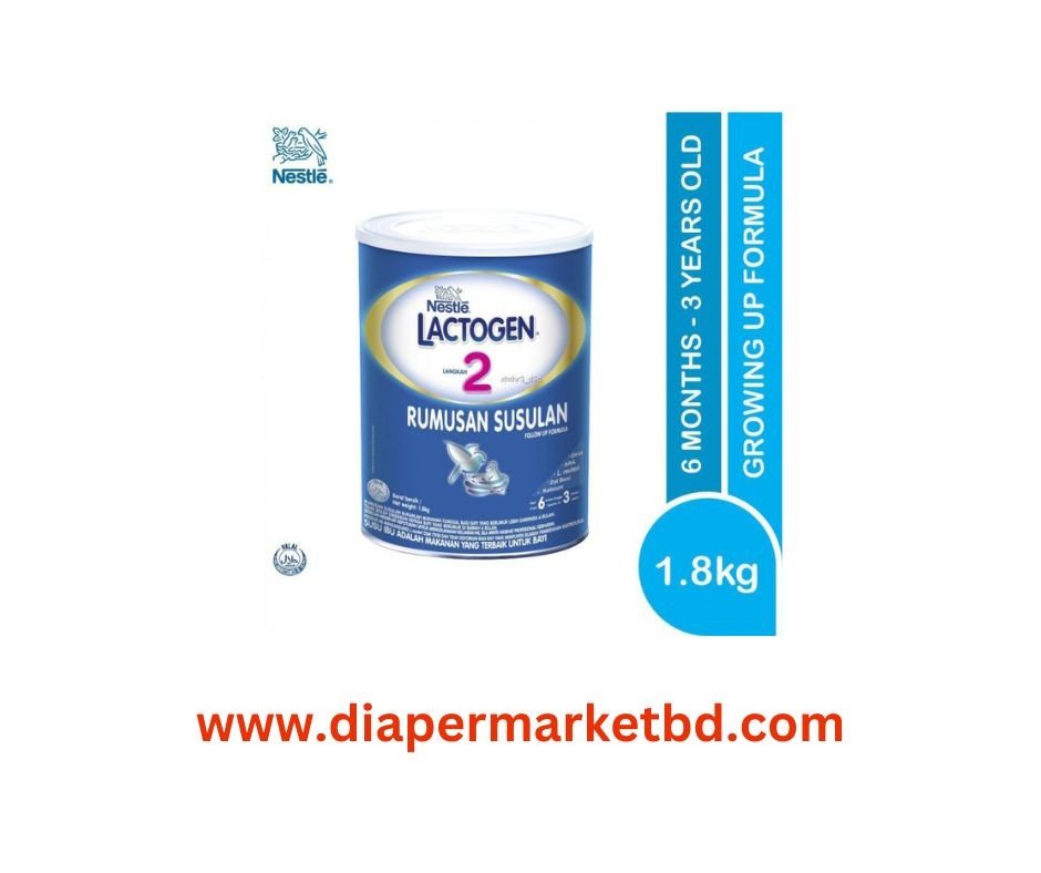 Lactogen 2 Follow Up Formula Baby Milk Powder 1800g (6-12)Month