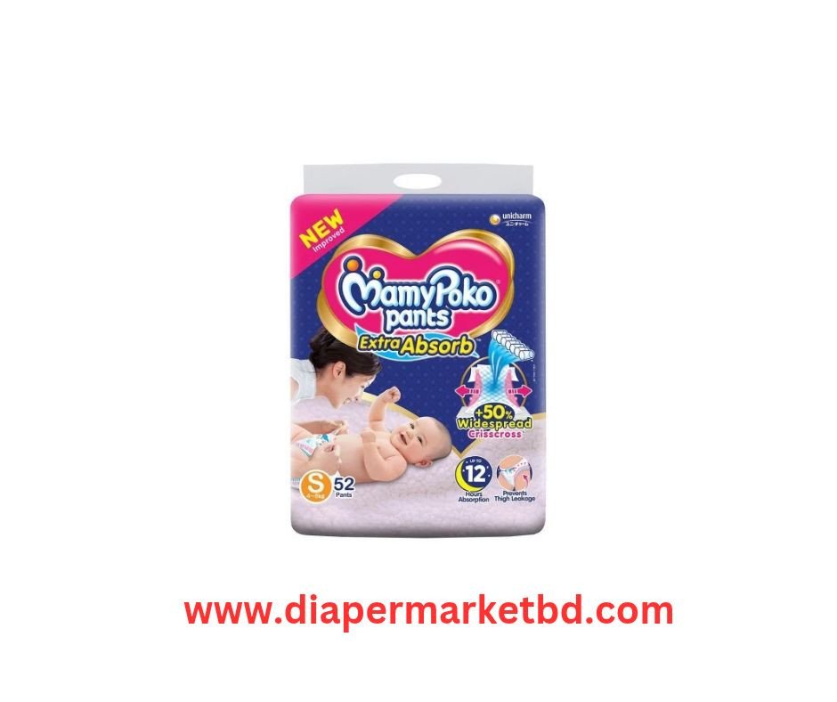 MamyPoko Pant Diaper Small 4–8 Kg 52 Pcs