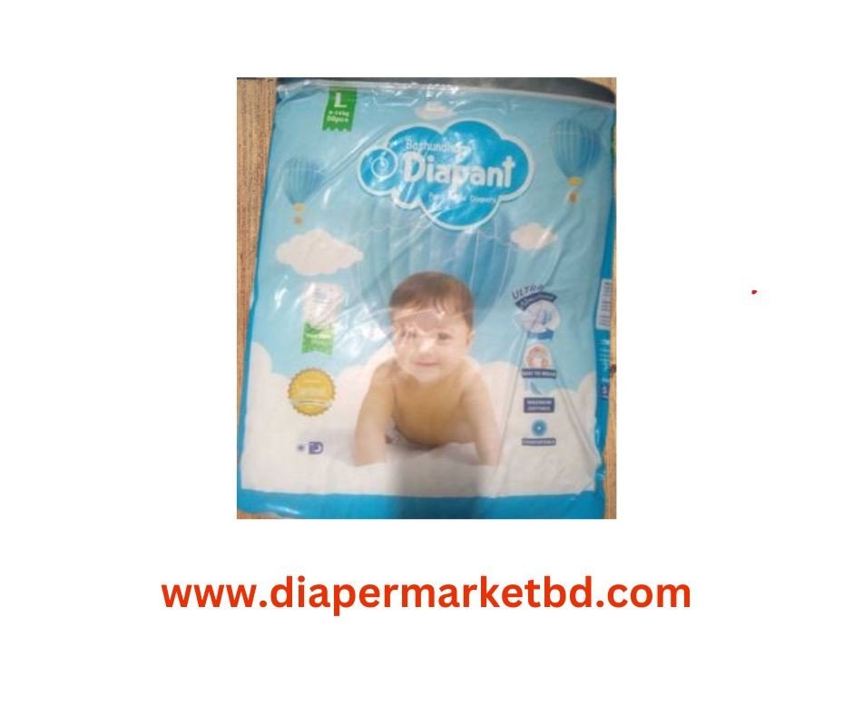 Bashundhara Pant Diaper Large (L) (9-14 kg) 50 pcs