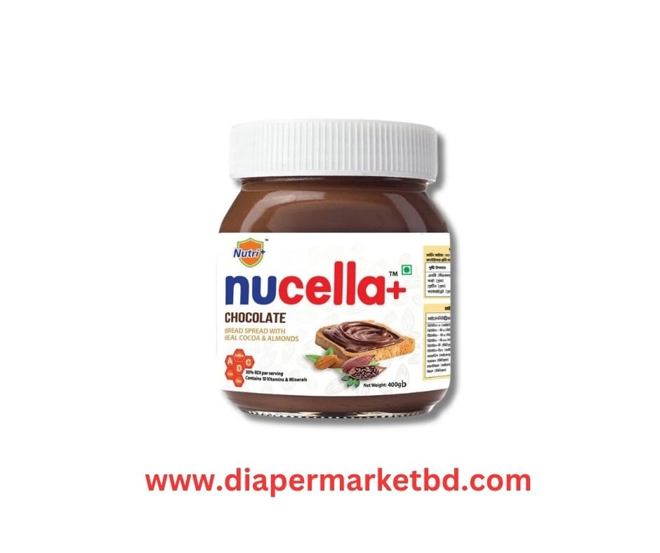 Nucella+ Chocolate Bread Spread Cocoa & Almond 400g