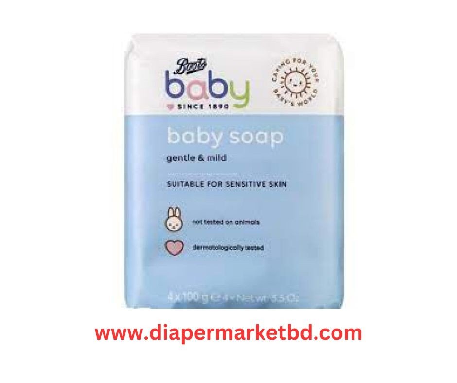 Boots Baby Soap Gentle & Mild (100x4) 400gm