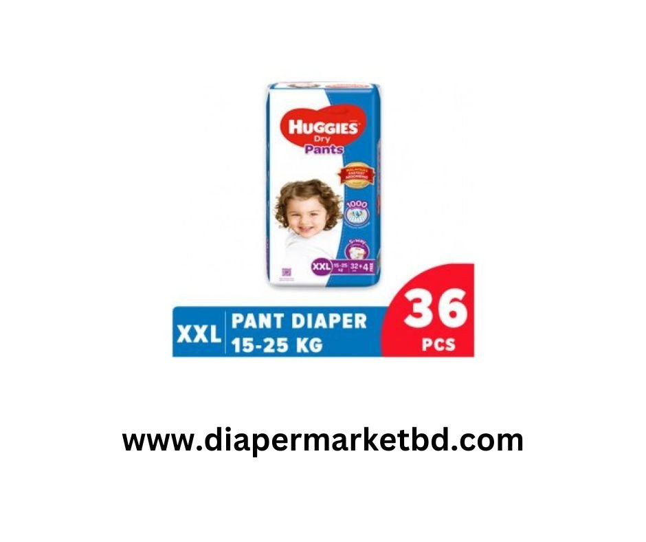 Huggies Dry Pants XXL 36 Pcs (15-25kg)
