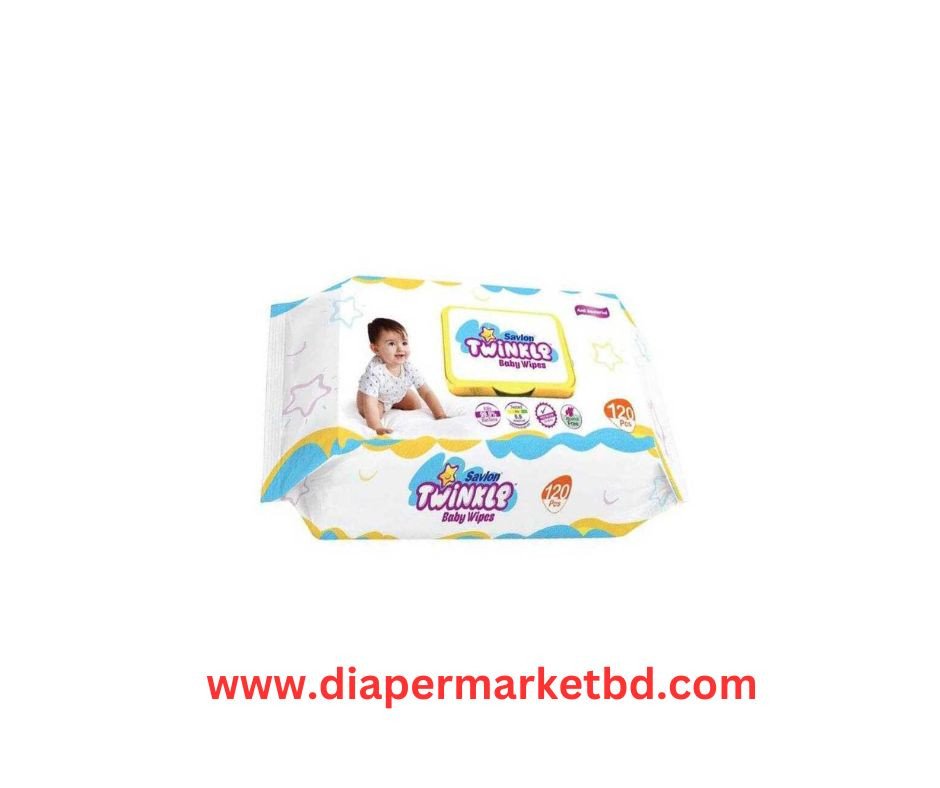 Savlon Twinkle Baby Wet Wipes 120 Pcs
