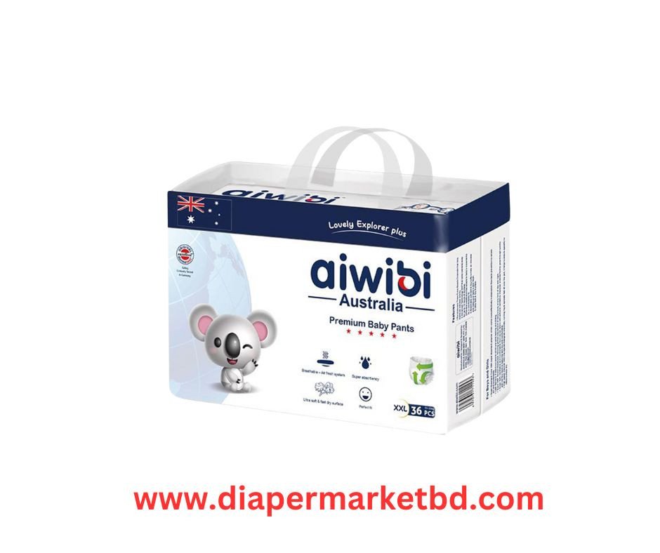 Aiwibi Australian Premium Baby Pant Diaper XXL 16-21 Kg 36 Pcs