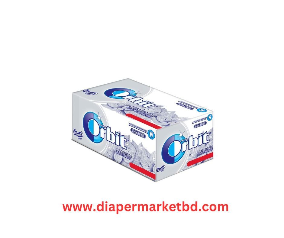 Orbit Chewing Gum Sweetmint Flavor Sugar Free 1 Box 32 Packet 140g