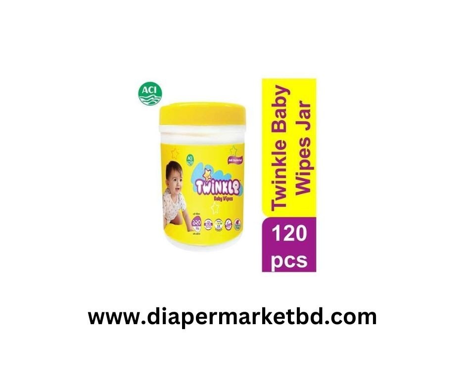 Twinkle Baby Wipes - 120pcs (Jar)