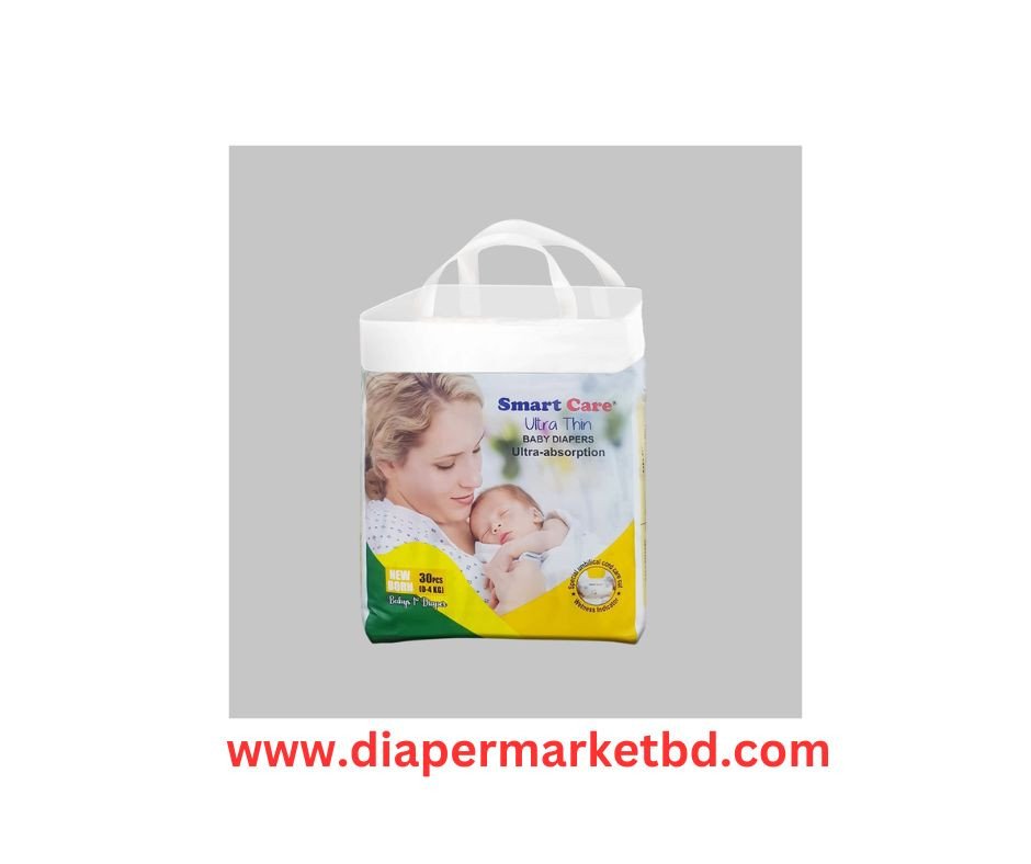 Smartcare Ultra Thin Baby Belt Diaper Newborn 30 Pcs Pack
