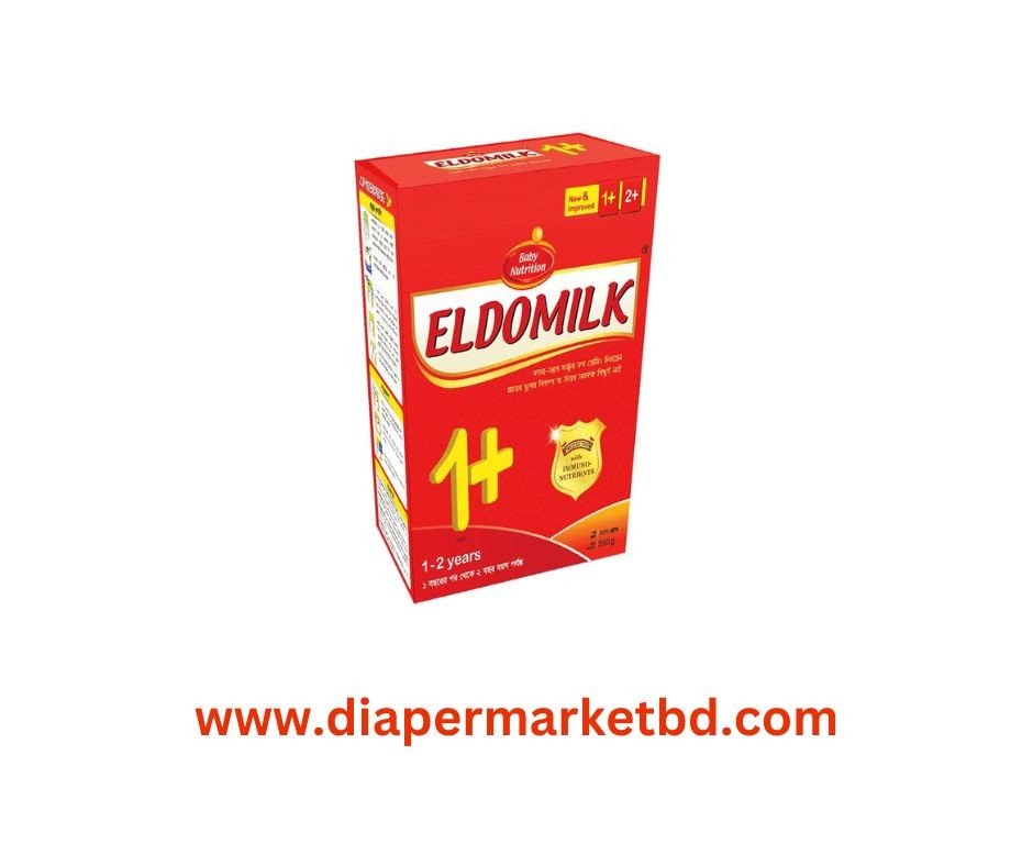 Eldomilk 1+ Growing Up Milk Powder (1- 2 Years) 350gm