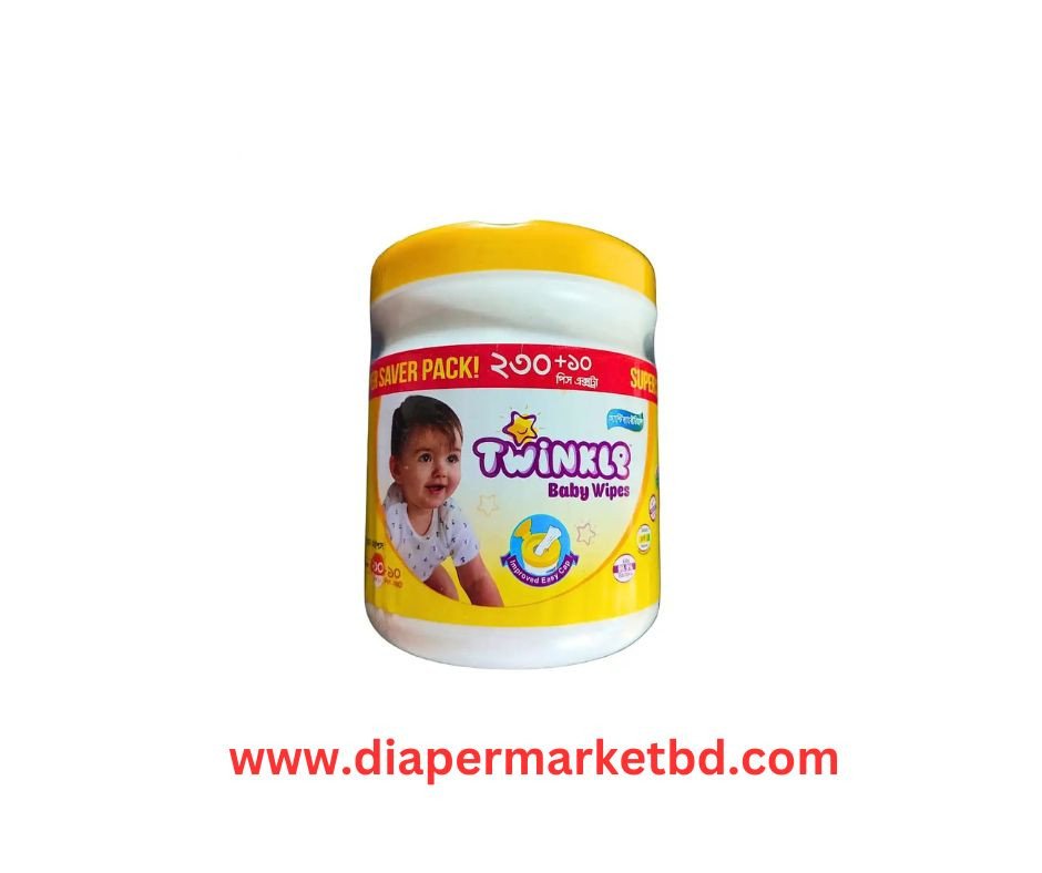 Twinkle Baby Wipes Jar 240 Pcs