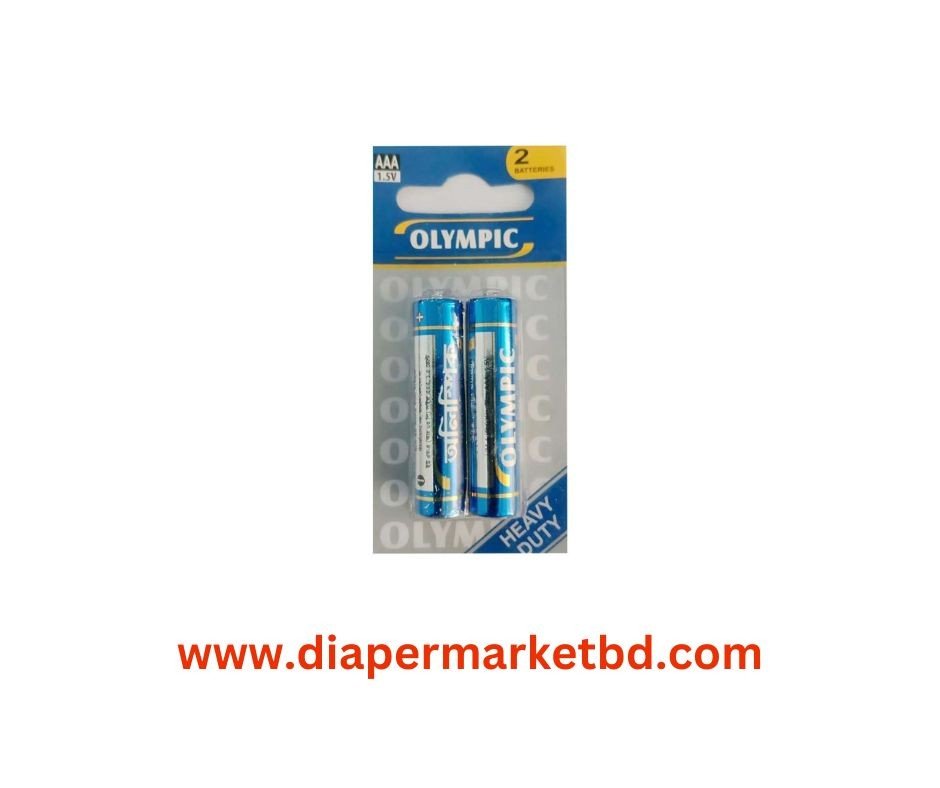 Olympic Heavy Duty AAA Battery 2 Pcs