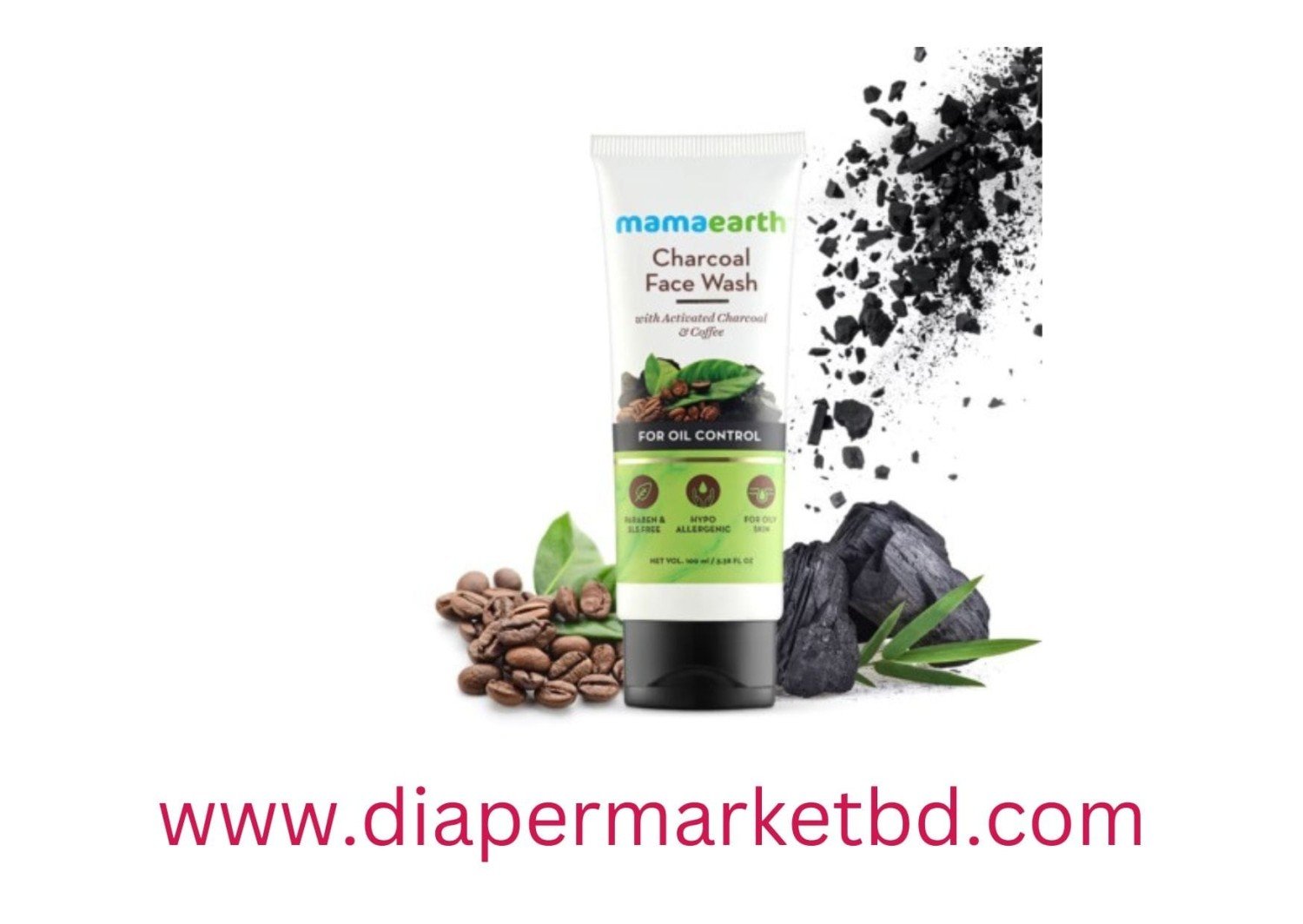 Mamaearth Charcoal Facewash For Oil Control 100 ml