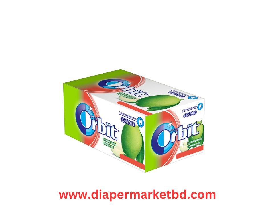 Orbit Chewing Gum Mango Flavor Sugar Free 1 Box 32 Packet 140g