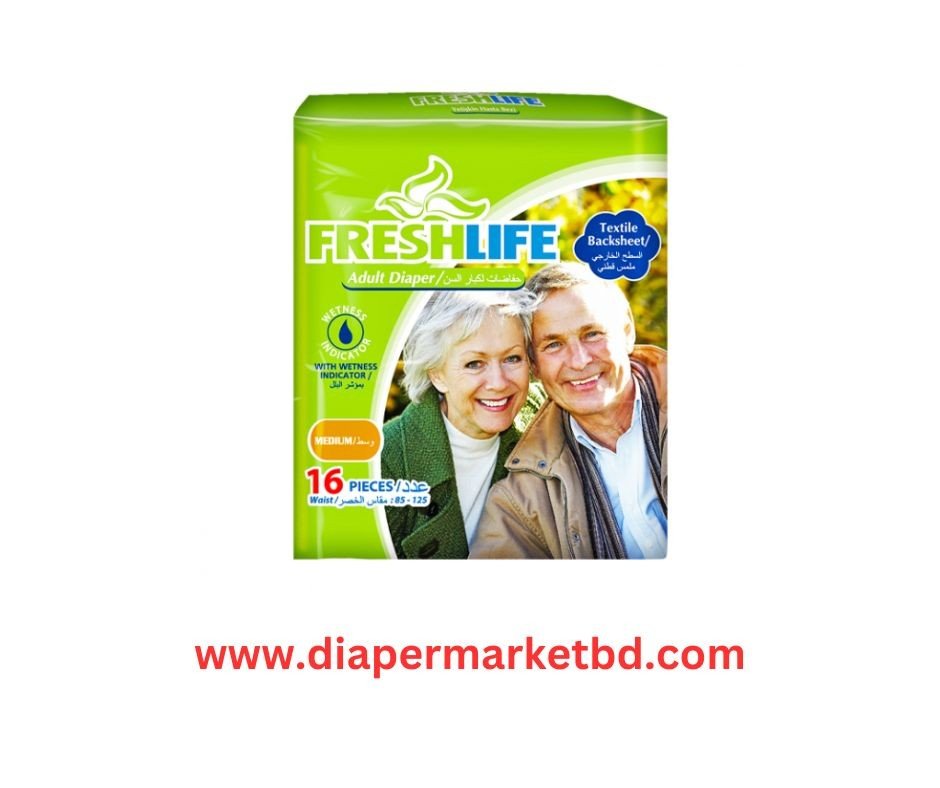 Fresh Life Adult Diaper Medium 16pcs