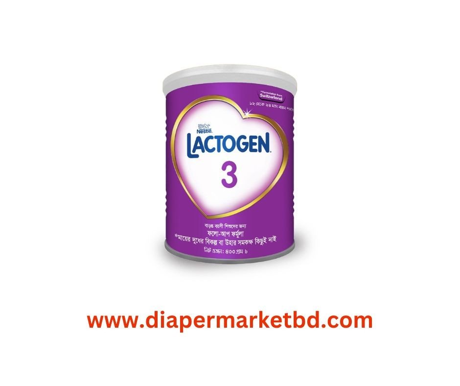 Lactogen 3 Follow Up Formula Baby Milk Powder 400g (12-24)Month