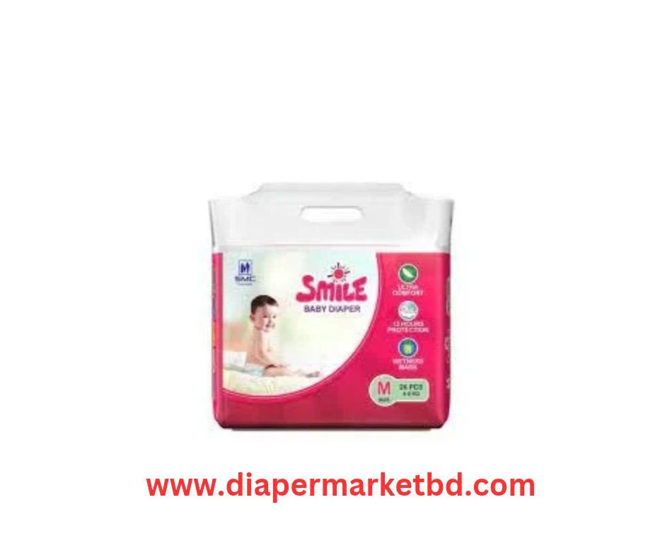 Smile Baby Diaper Medium (4-9kg) 26 Pcs