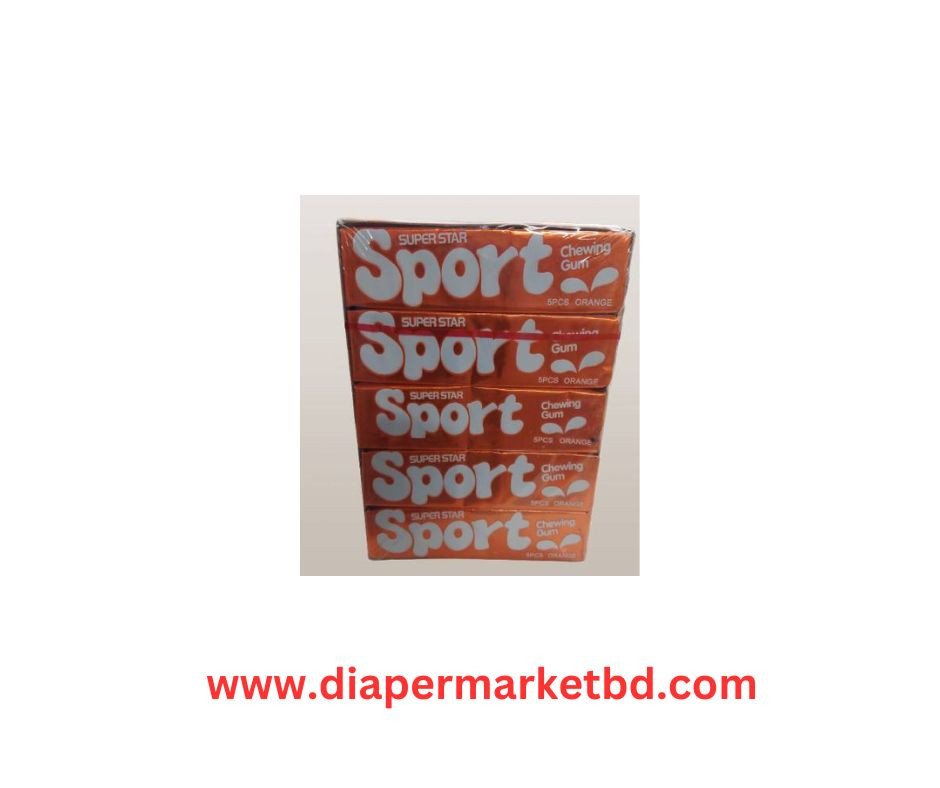 Sport Chewing Gum Orange 1 Box