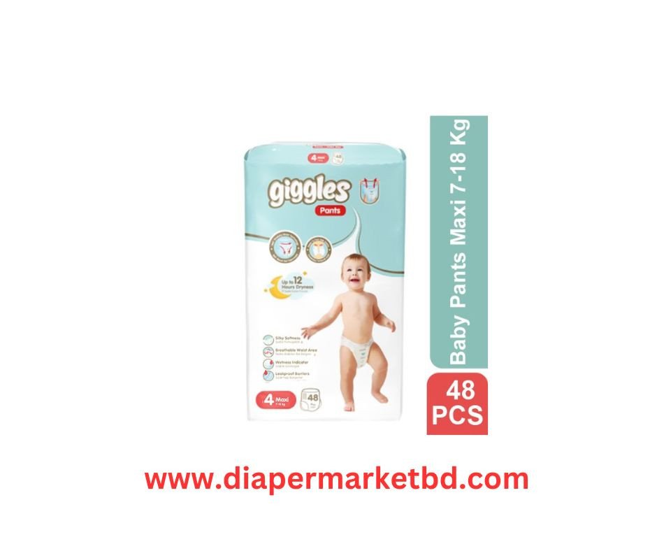 Giggles Baby Pant 4 Maxi (7-18) Kg 48 Pcs Pack