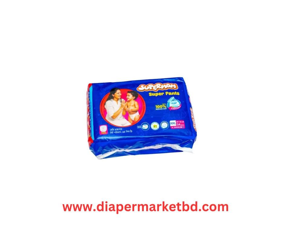 Supermom Pant XXL Size 34 Pcs Pack