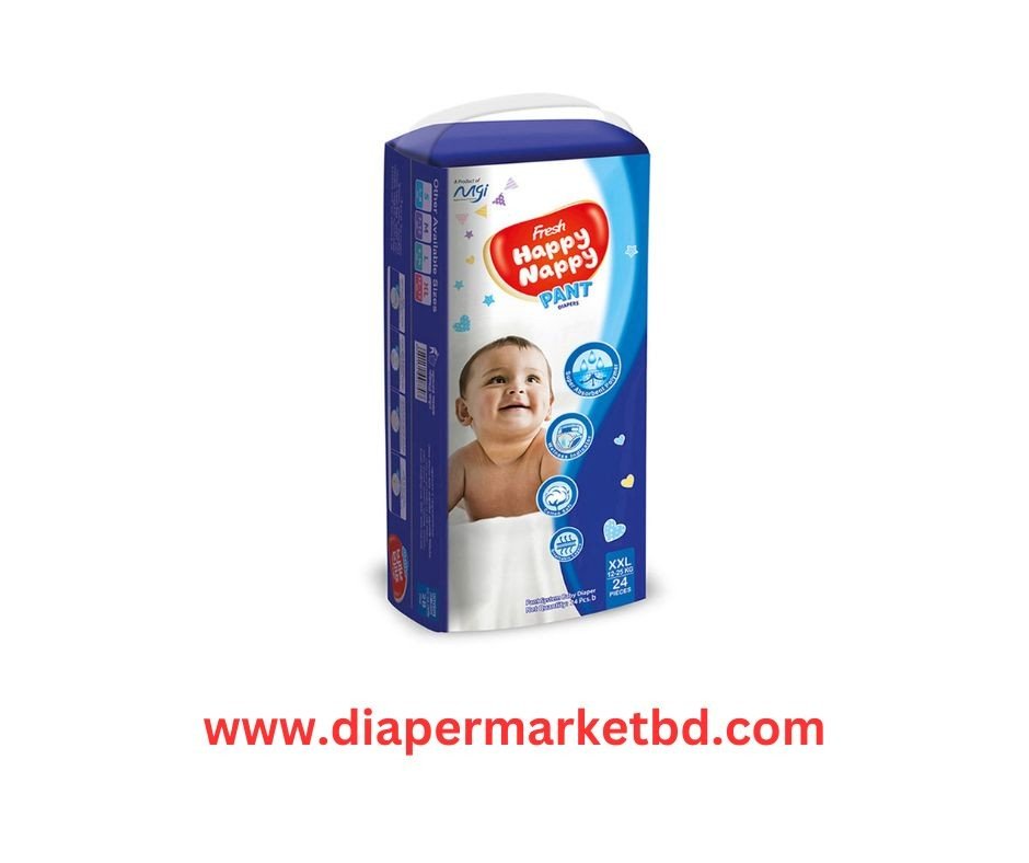 Fresh Happy Nappy Pant Diaper 12-25KG XXL Size 24 Pcs