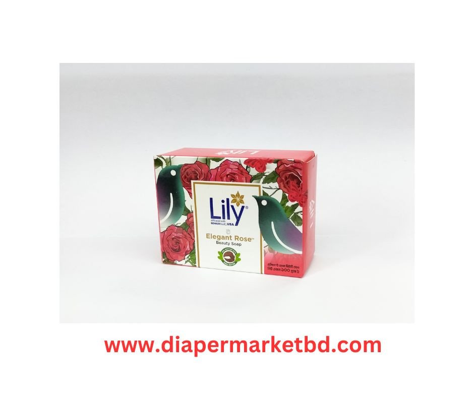 Lily Elegant Rose Beauty Soap (Halal) 100g