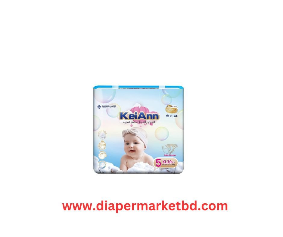 KeiAnn Baby Diaper Belt XL Size 30 Pcs Pack