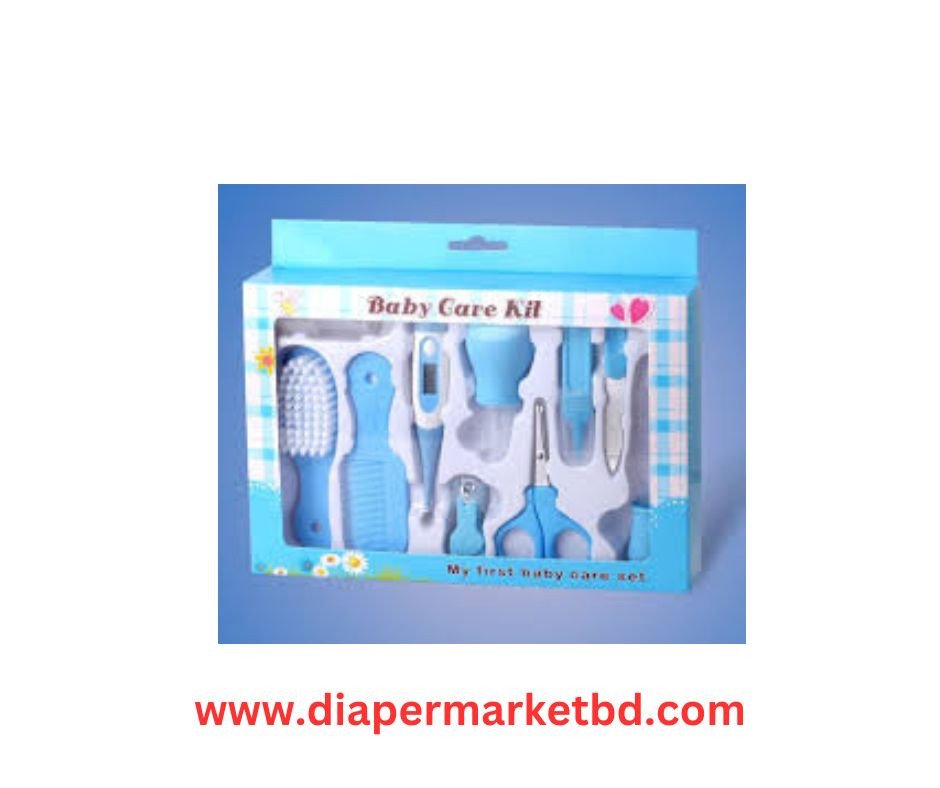 Baby Care Kit 10 Pcs Pack Blue