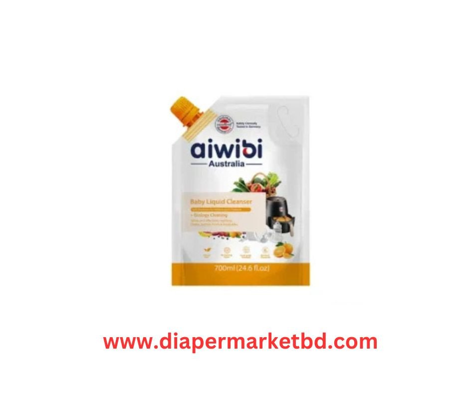 Aiwibi Australia Baby Bottle And Accessories Liquid Cleanser 700 ml Orange