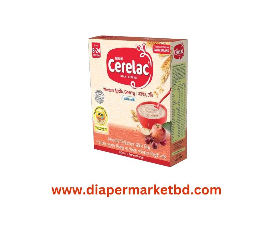 Cerelac Stage 2 Wheat & Apple, Cherry with Milk 400gm
